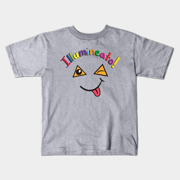 Illumineato! Kids T-Shirt by CreatureCorp